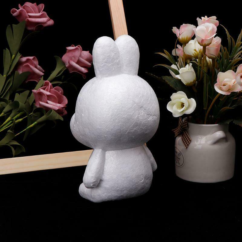 Modeling Rabbit White Polystyrene Foam Balls Styrofoam Crafts For DIY Christmas