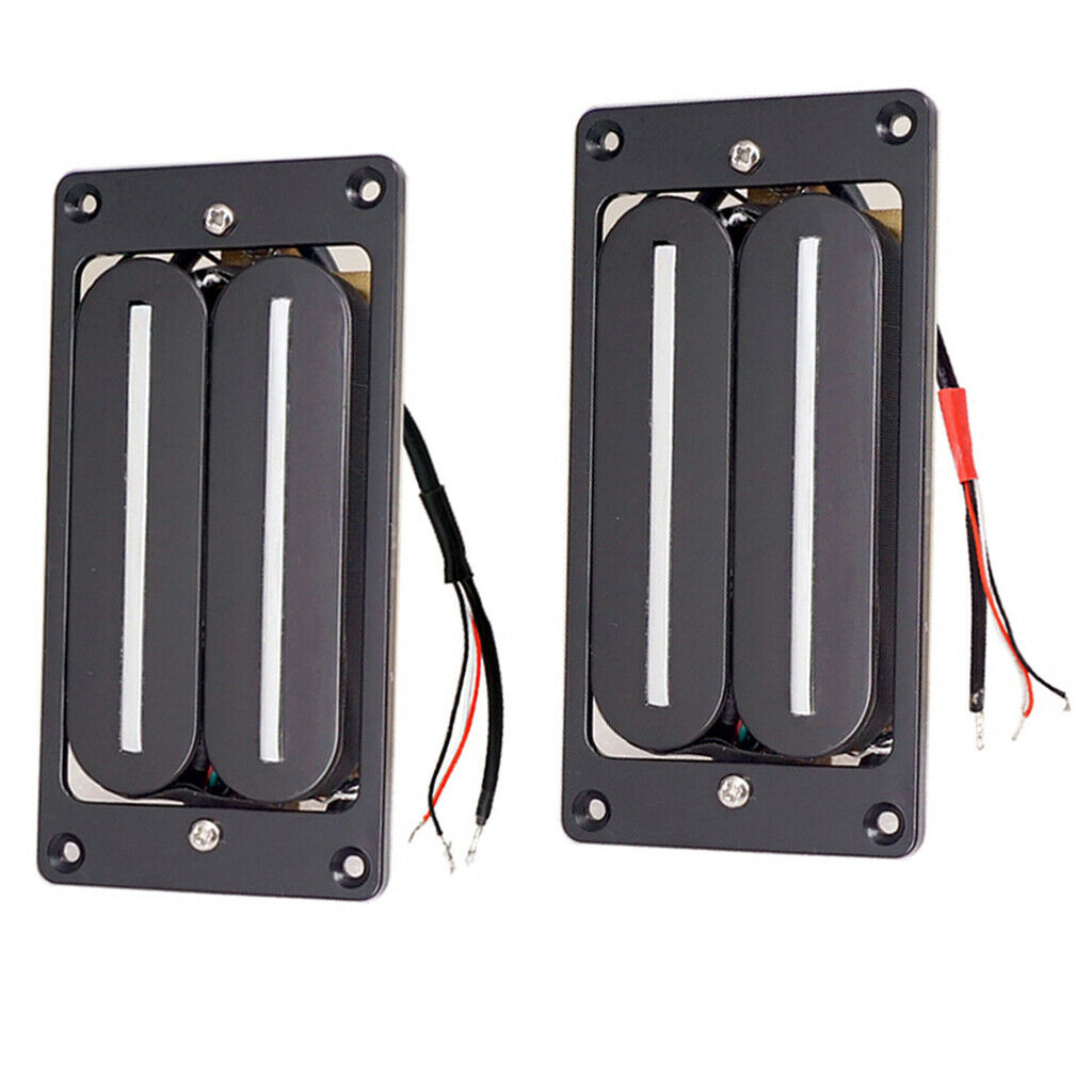 Lovoski Electric Guitar Double Coil Pickup Humbucker Parts Accessory Black