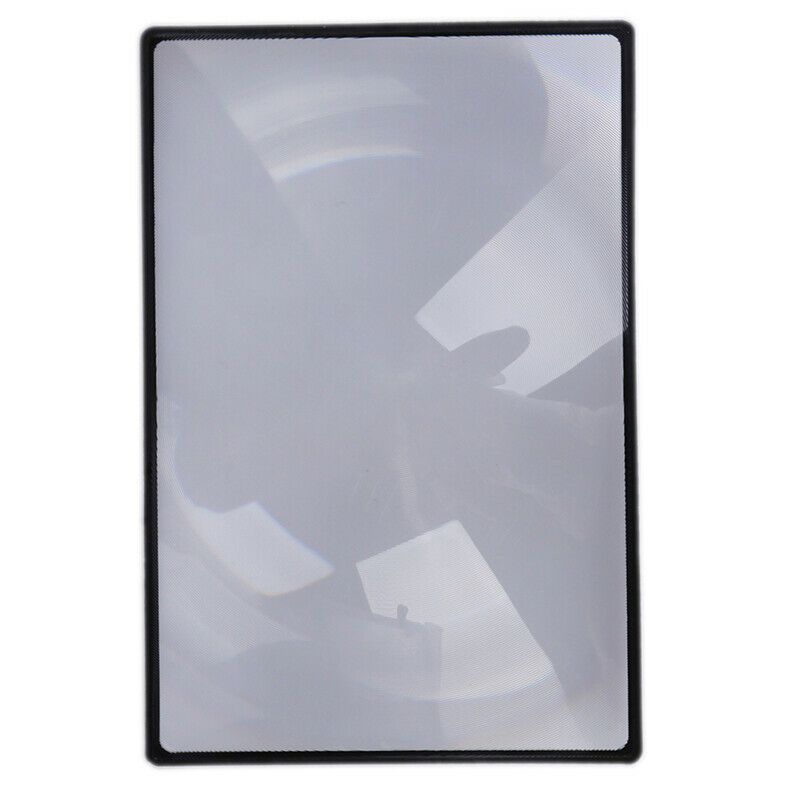 A5 Flat PVC Magnifier Sheet X3 Book Page Magnifying Reading Glass L HT EBA*j Lt