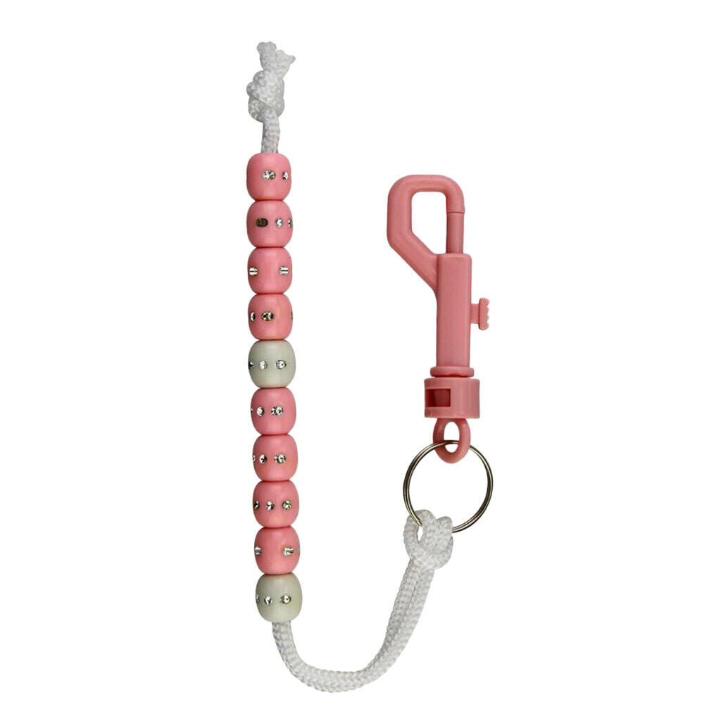 3pcs Golf Stroke Bead Score Counter with Clip for Golf Training Aids