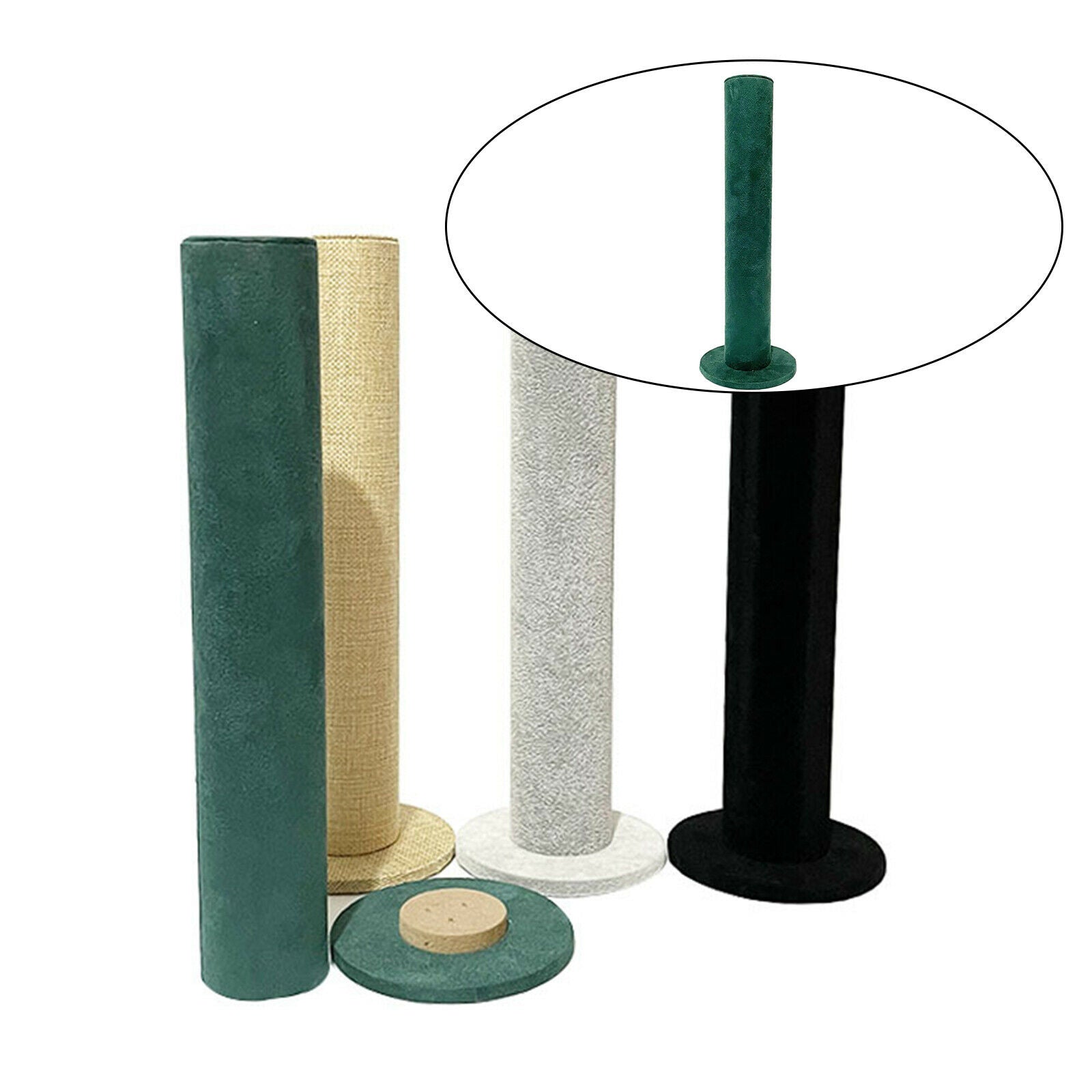 Velvet Jewelry Bracelet Display Rack Bar Bangle Scrunchies Hair Hoop Holder