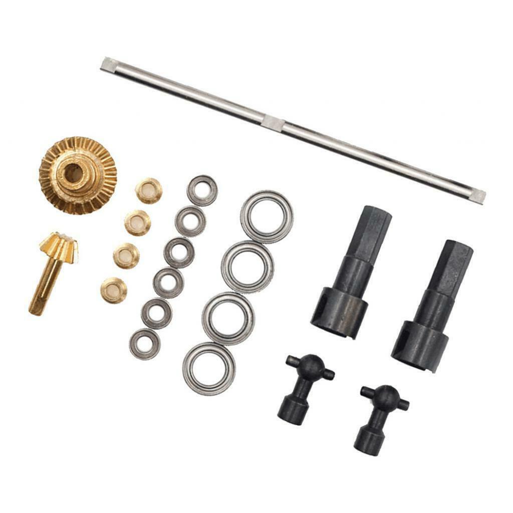 RC Metal Front Shaft W/ Accessories Set For 1/16 4WD  Truck Parts