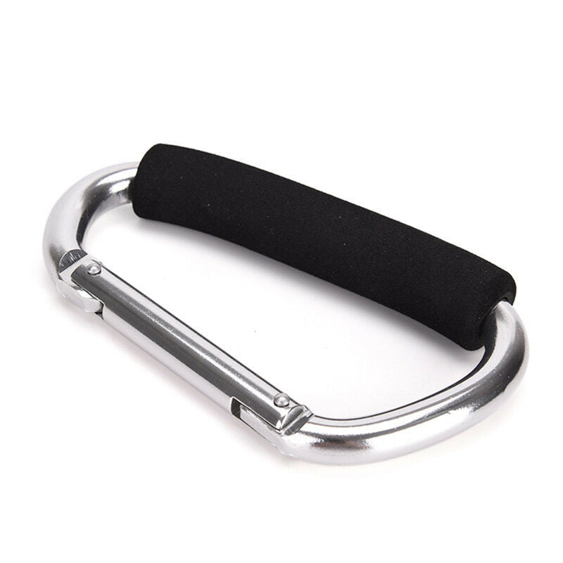 2Universal Large Buggy Mummy Clip Pram Pushchair Shopping Bag Hook Carabi.l8