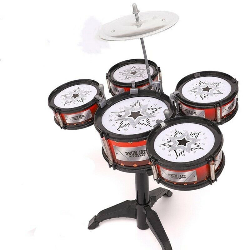 Instrument Toys for Girls Boy Baby Classical Jazz Drum Drum Kit Children MusD4Y6