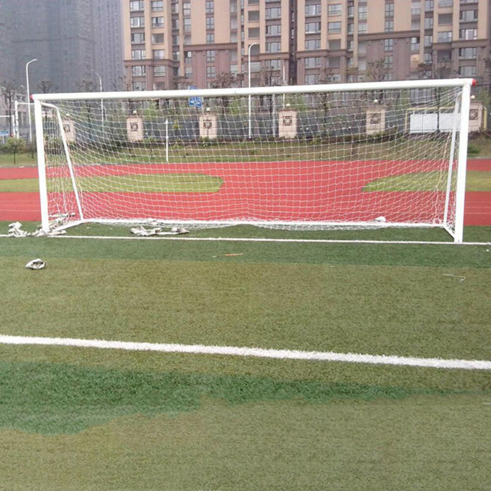 Football Net Full Size 24 x 8ft 7.3x2.4m Match Soccer Goal training 800 DD