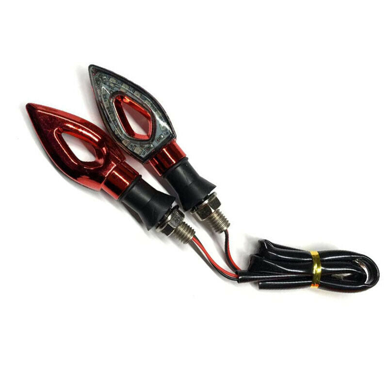 Universal Motorcycle Bike LED Flashing Turn Signal Lamp Indicator DRL Taillights