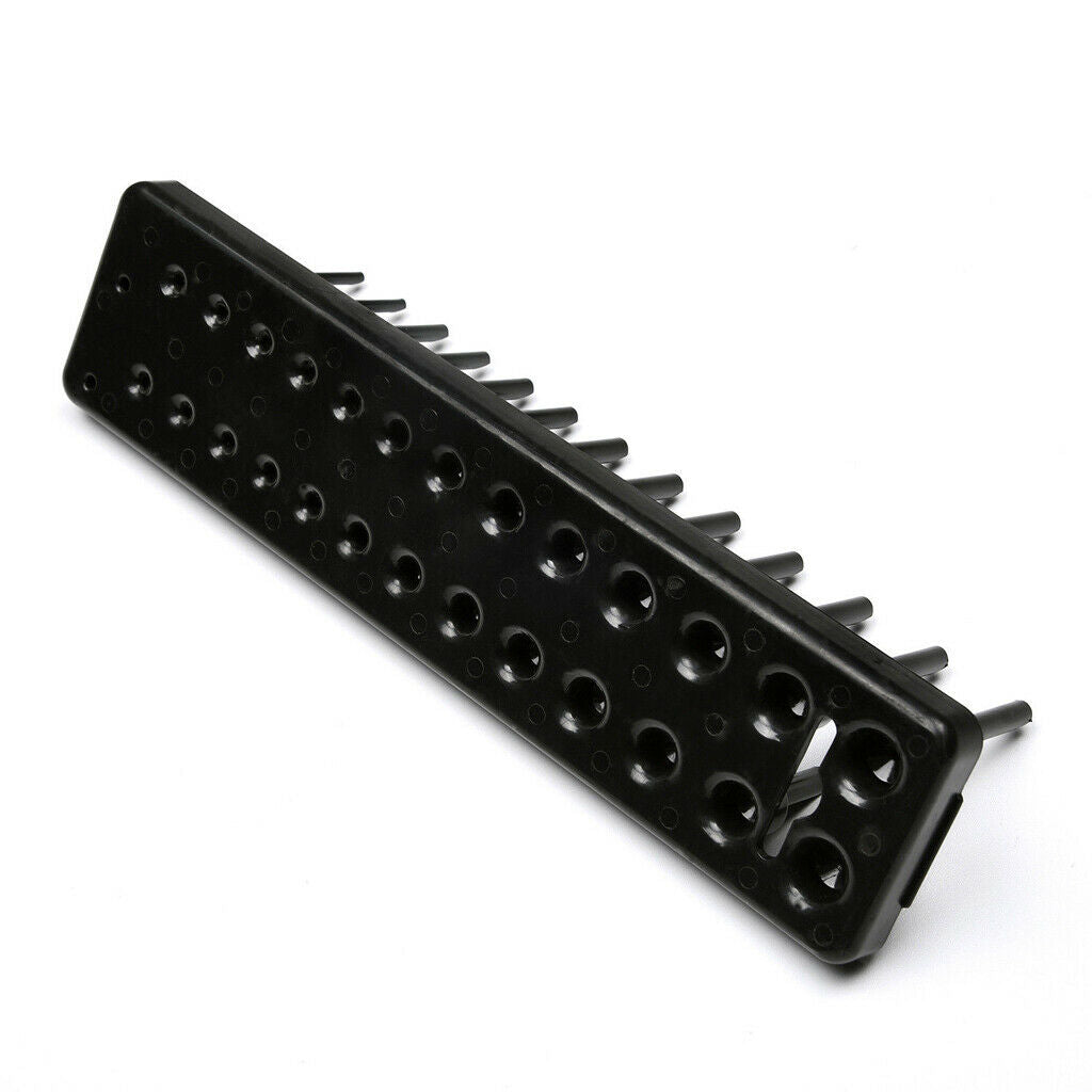 2 Pieces Plastic Socket Holder, Metric / Inch Plastic Sleeve, Multifunctional