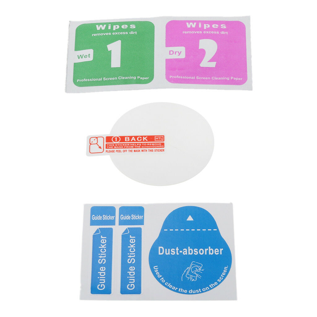 9H 2.5D Tempered Glass For 40mm Dia Round Fitness Watch Screen Protector