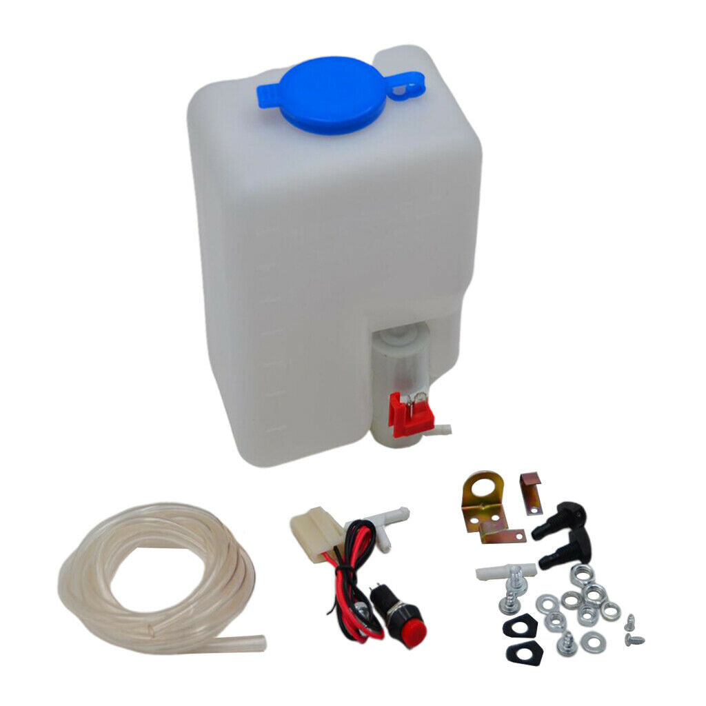 Windshield Washer Kit Pump Reservoir Kit For 12v Classic  160186