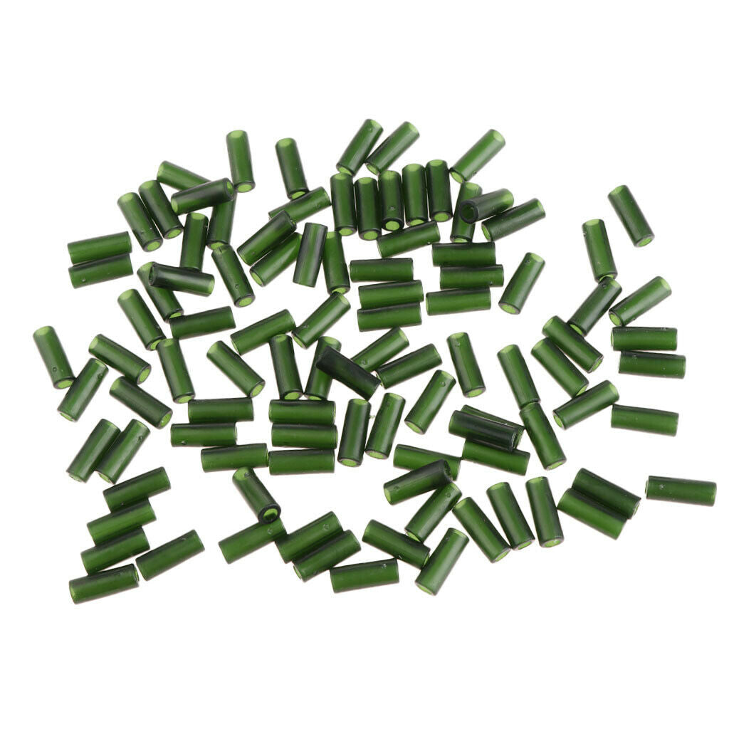 100pcs Rubber Shock Beads 17mm Rig Making Buffer Beads Carp