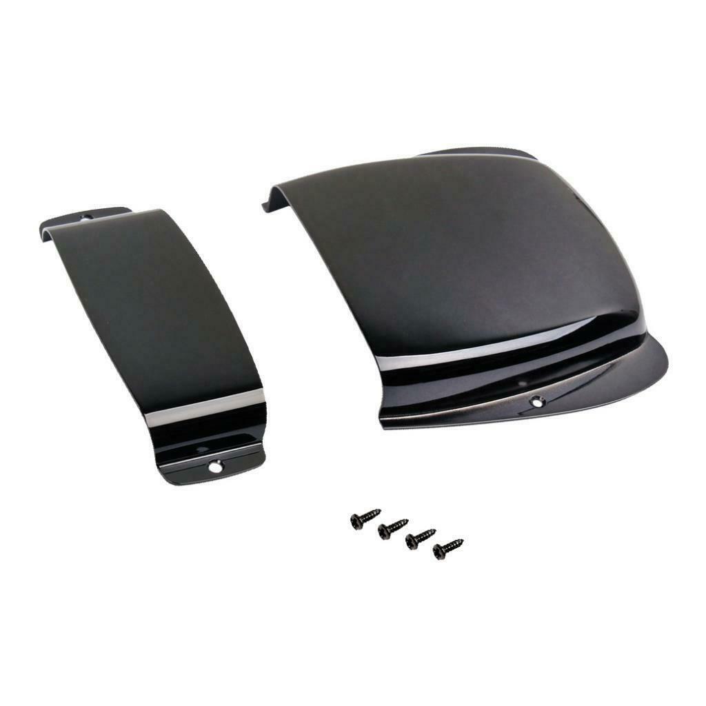 Metal JB Jazz Bass Guitar Bridge&Pickup Cover for Electric Bass Black