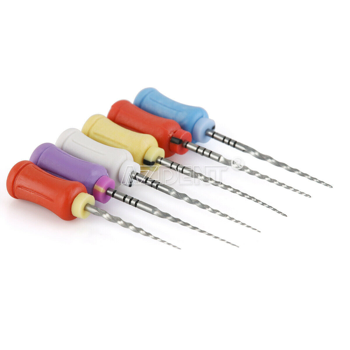 10X AZDENT Dental Endodontics NiTi Super Rotary File Hand Use SX-F3 25mm