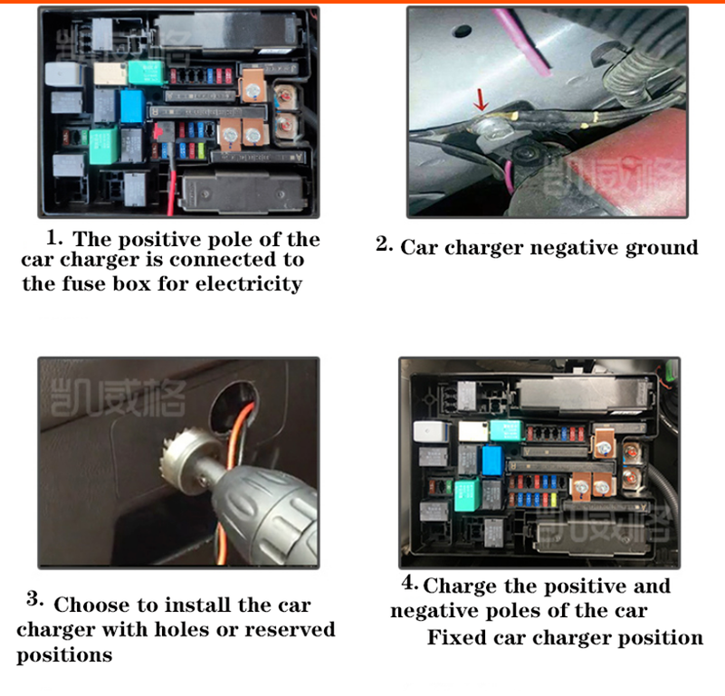 Car Charger Modified Dual USB Mobile Phone Car Fast Charging 12~24v Universal S