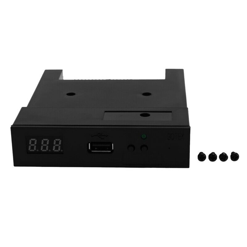 Version Sfr1M44-U100K Black 3.5 Inch 1.44Mb Usb Ssd Floppy Drive Emulator For X7