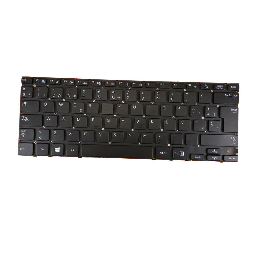 Lovoski Plastic Replacement ES Laptop Keyboard Keypad For  NP 530U3C