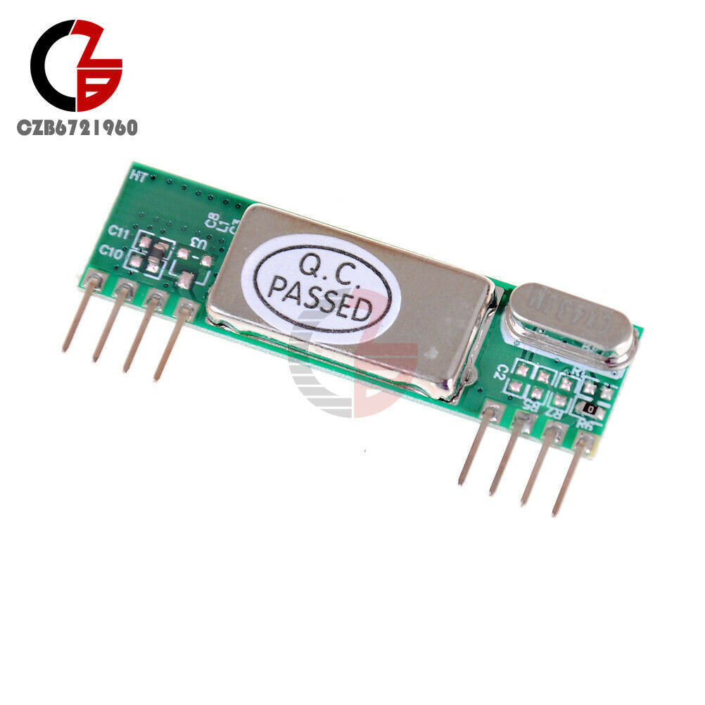 5PCS RXB6 433MHz Superheterodyne Wireless Receiver Module For ARM AVR Arduino