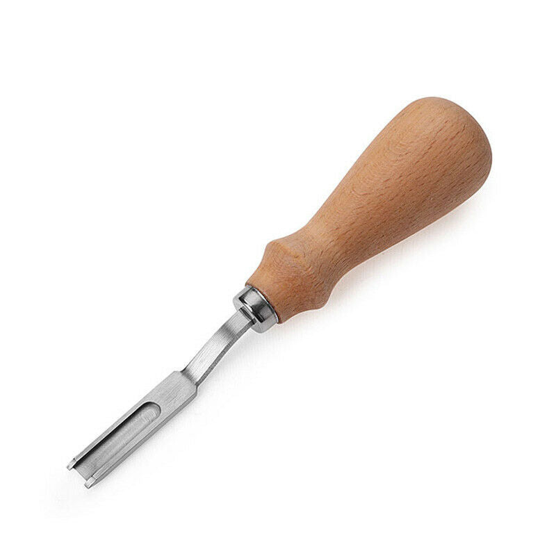 Handmade French Style Leather Edge Beveler Cutting Skiving Trimming Kni.l8