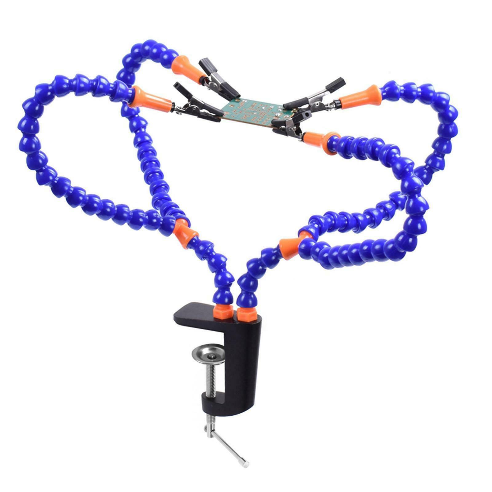 Gooseneck Flexible Arm Hand Welding Soldering Station Stand Holder Tool
