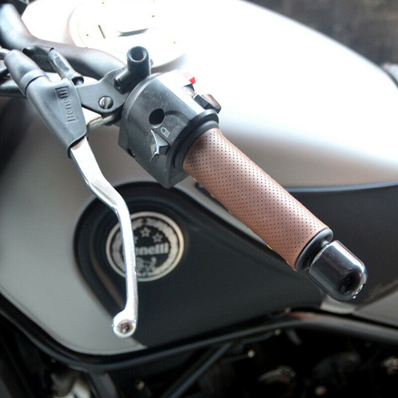 Rubber Handlebar Hand Grip Bar Cover Coat Universal For Motorcycle Bike Scooter