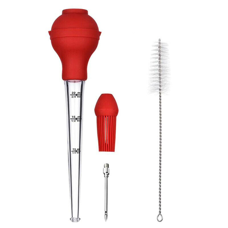 Barbecue Tool Pipette Dropper Sauce Oil Tube Cooking Gadgets Chicken PoultryBDD