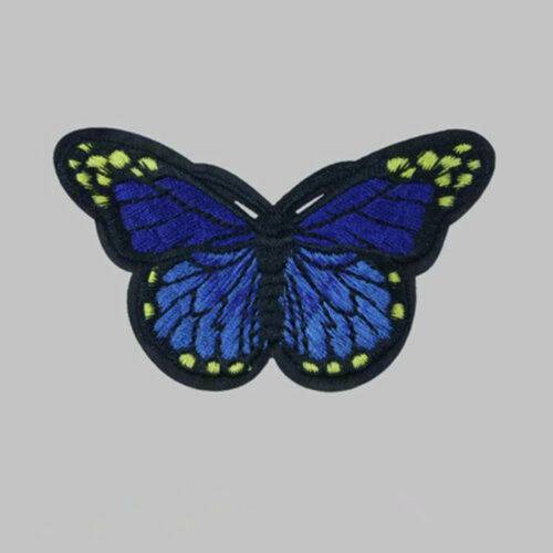 10PCS Embroidery Butterfly Embroidered Sew On Patch Badge Fabric Applique DIY~