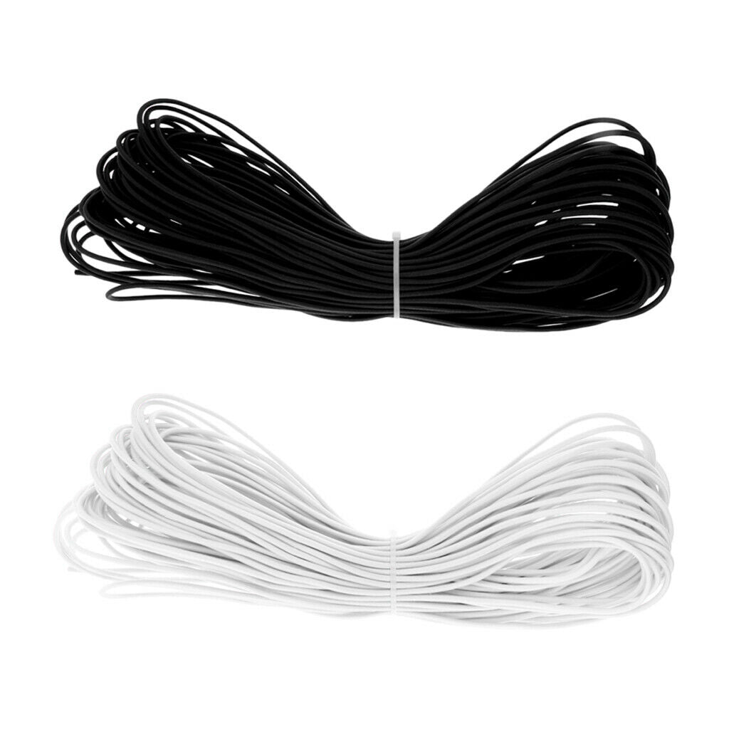 Set of 2 Elastic Shock Bungee Rope Cord Marine Boats Caravan Shock Cords