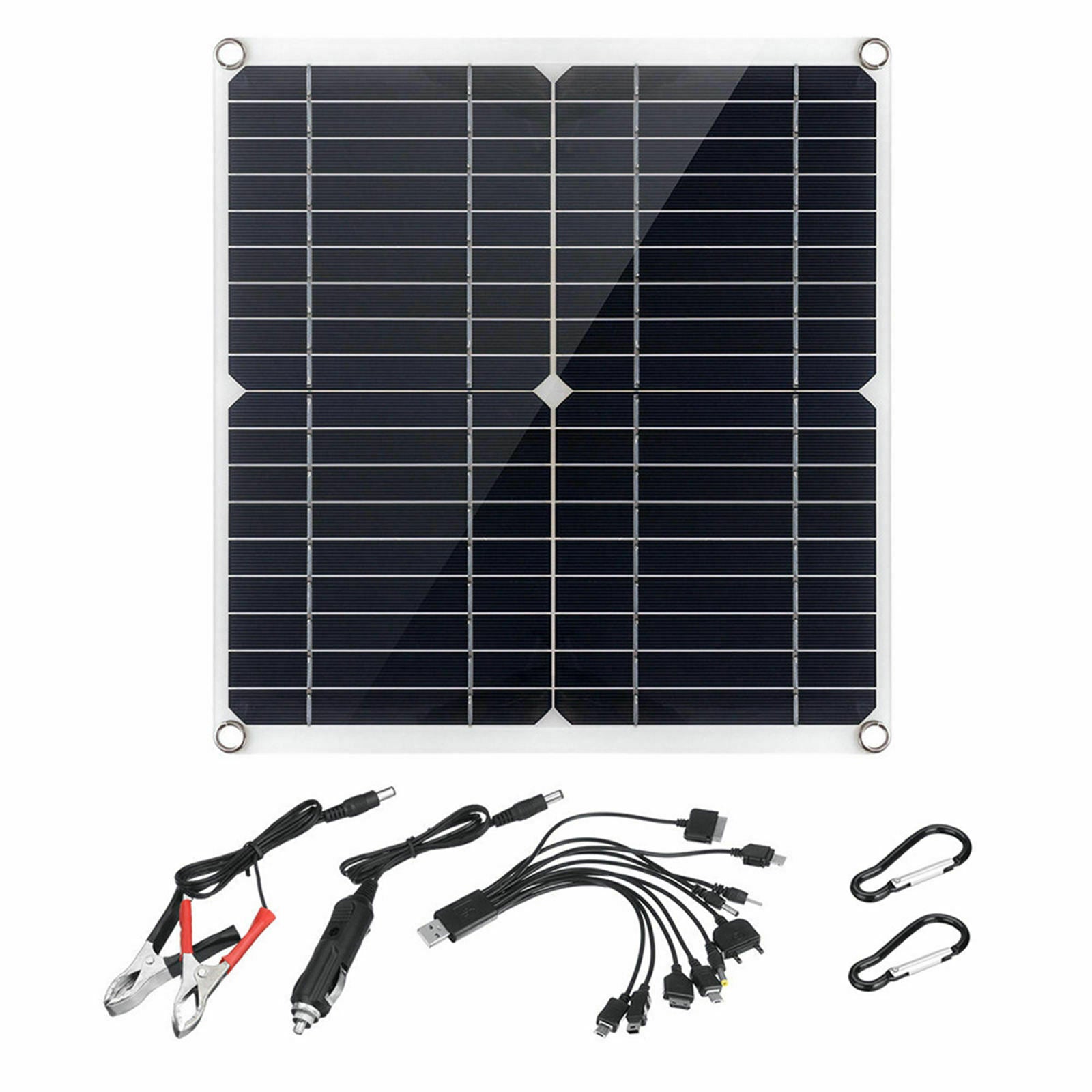 20W Solar Panel Battery Charger Camping Caravan Boat 12V Solar Panel