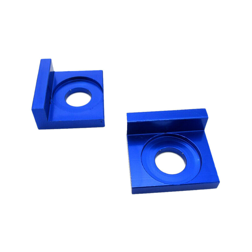 15mm Chain Adjuster Tensioner Block for Dirt Bike Motorcycle Blue & Red
