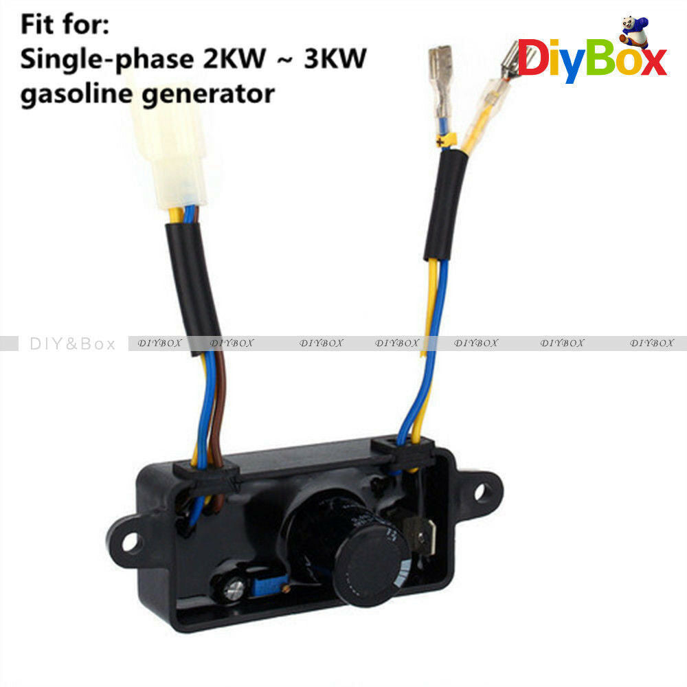 Voltage Regulator Rectifier Chinese Generator Single Phase AVR Fit 2KW - 3KW