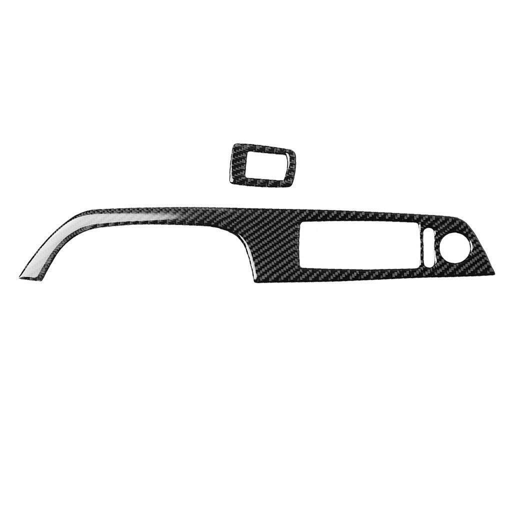 2pcs RHD Door Window Switch Panel Frame Cover Trim for BMW 3 Series E90 E93