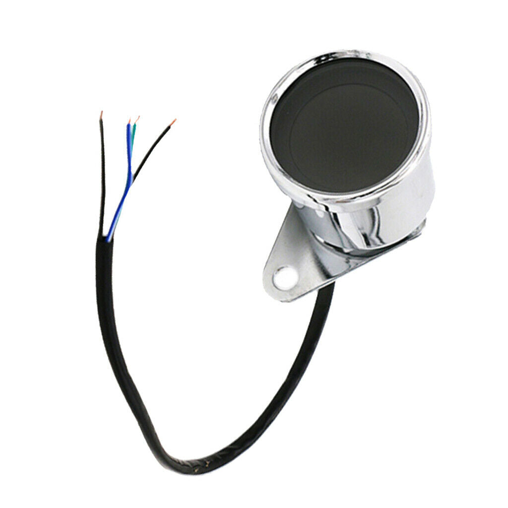 Motorcycle Multifunction Odometer Tachometer Oil Meter with LED Indicator