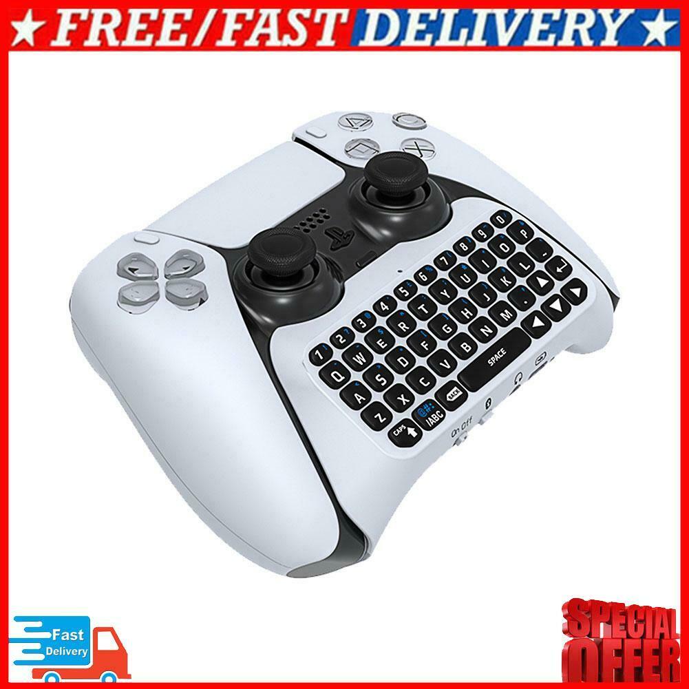 Mini Bluetooth Wireless Keyboard Chatpad GamePad For PS5 PlayStation5 Controll