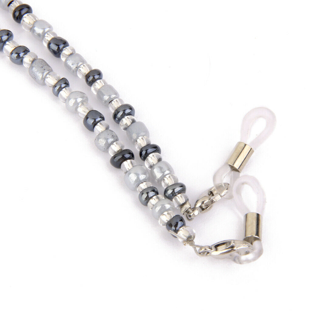 3 Pieces Strap Support Plastic Beads Chain For Sunglasses Glasses Lenses