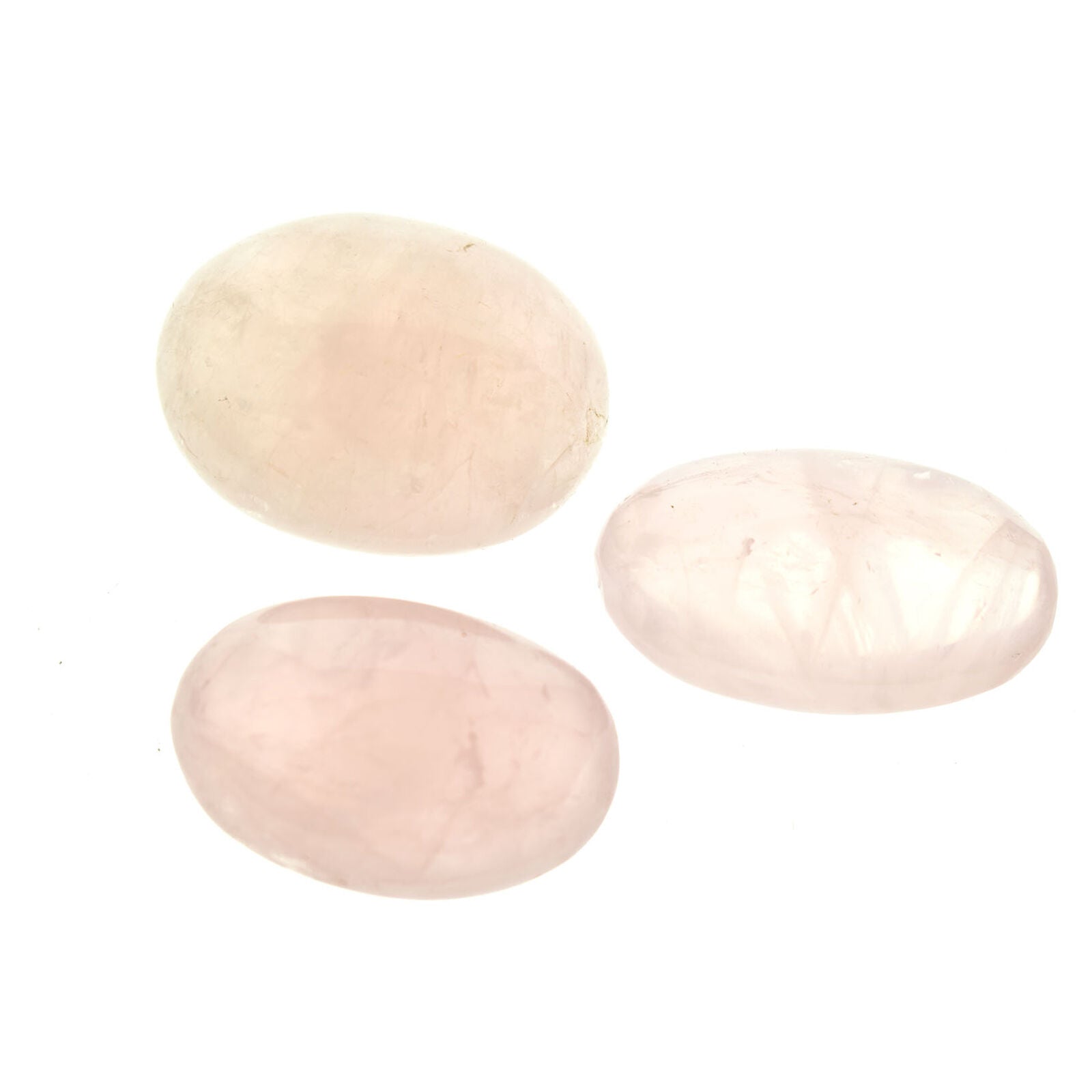 Rose Quartz Palm Stone Polished Pink Rose Quartz Worry Stone Tumbled Rose Quartz