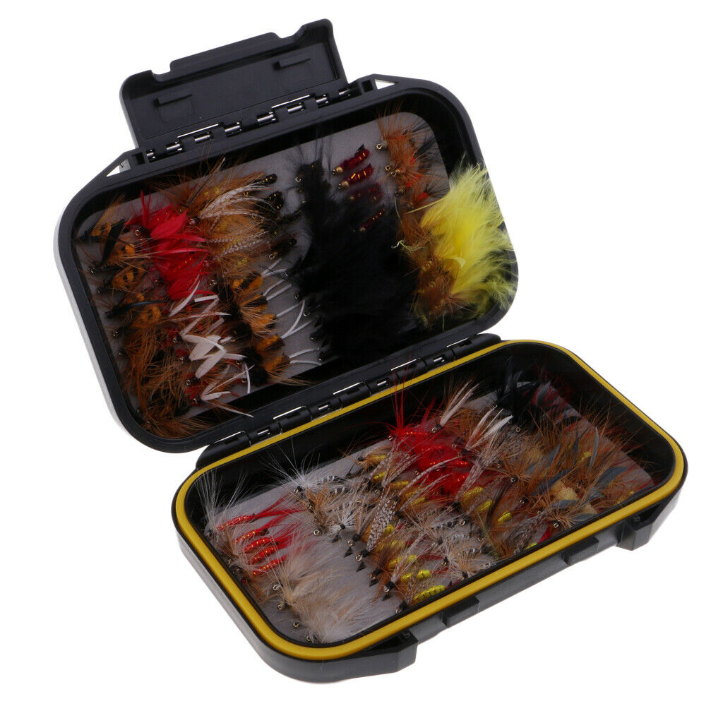 100 pieces multicolored fish hook bait for perch pikeperch fishing,