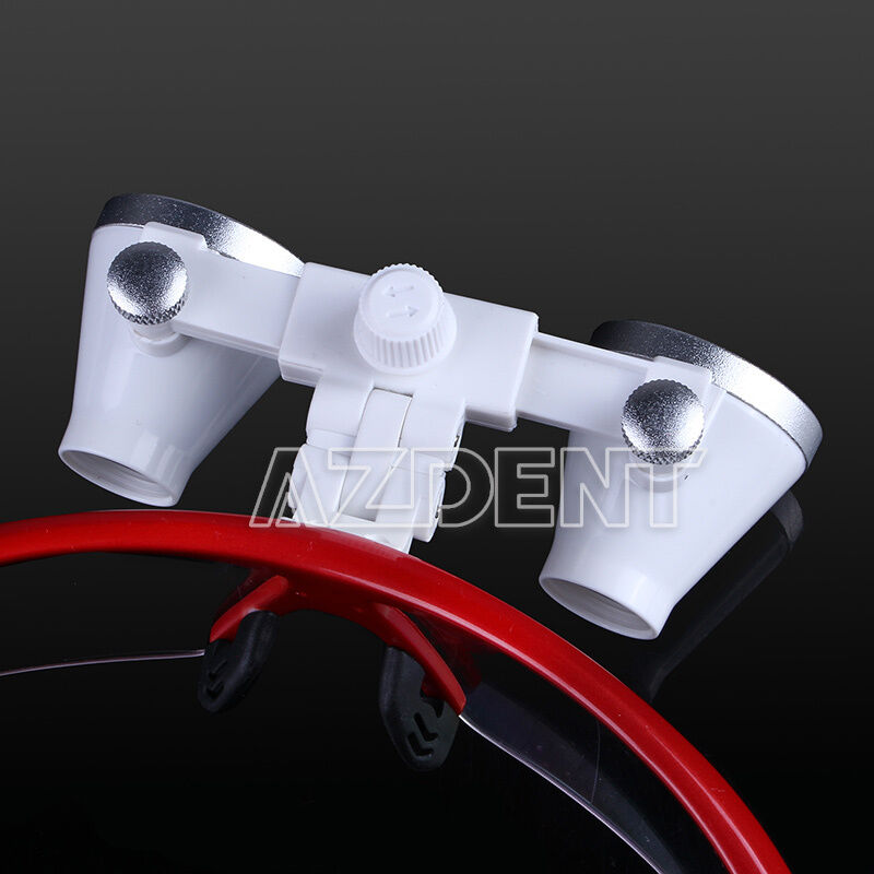 3.5X-R Dental Surgical Medical Binocular Loupes Magnifier Red