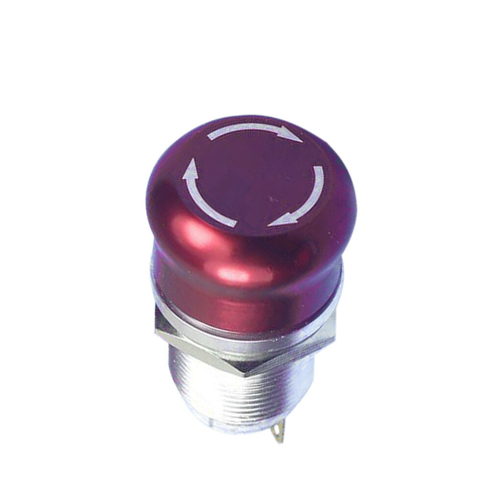 Push Button Switch Emergency Stop Switch 19mm Self-Locking