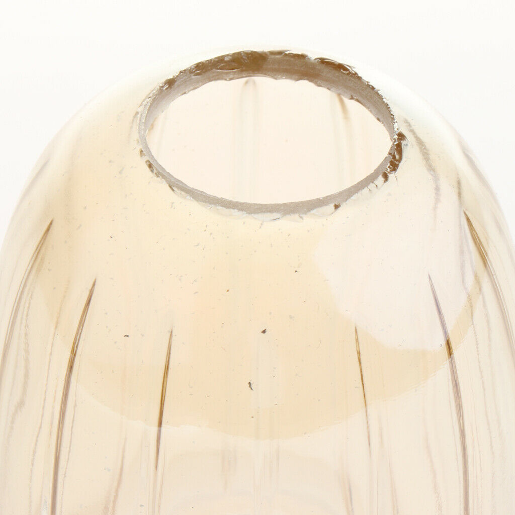 E14 Replacement Ceiling Chandelier Frosted and Clear Glass Lamp Shade Type 5