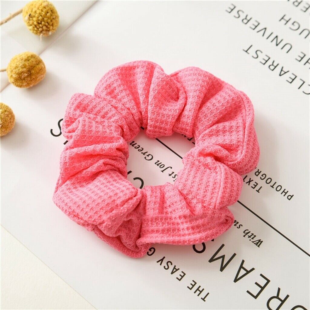 9 colors hair scrunchies cotton hair wobbles hair scrunchie ponytail