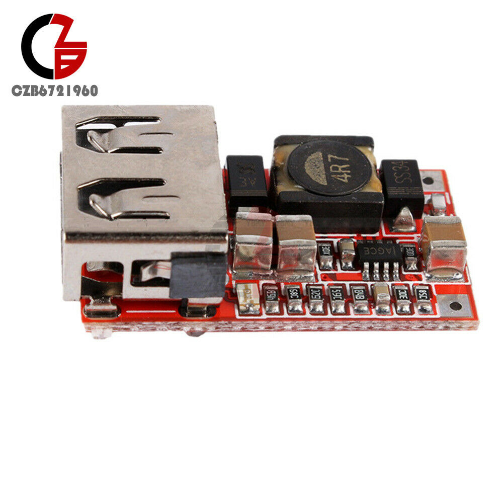 10PCS 6V-24V 12V/24V to 5V 3A CAR USB Charger DC Buck Step-Down Converter Module