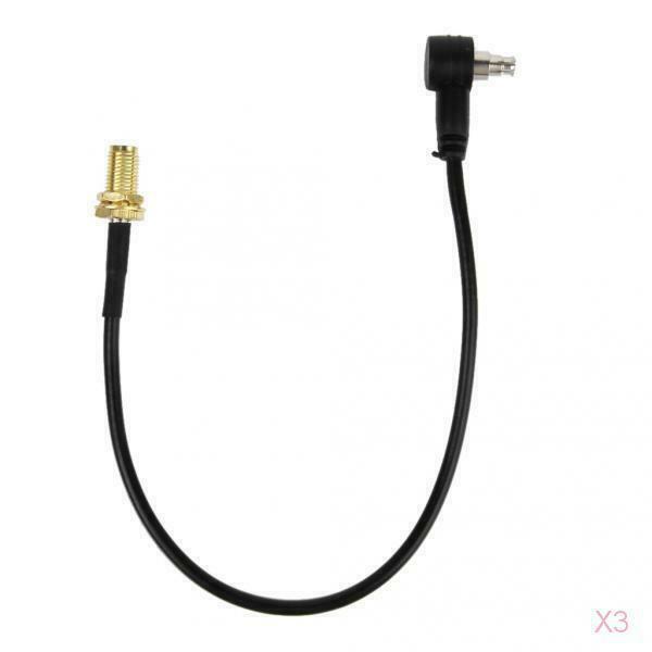1PC Black TS9 Plug to RP-SMA Female conversion line Pigtail Connector Adapter