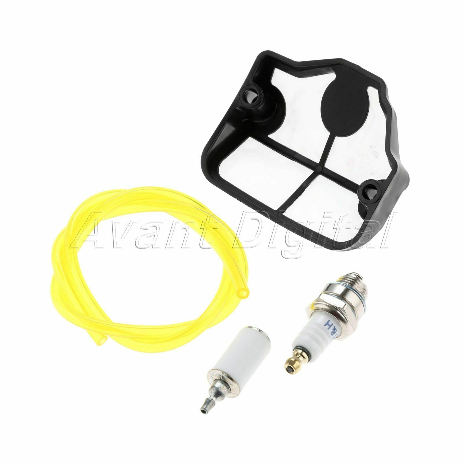 Air Filter Fuel Line Spark Plug For Husqvarna 41 36 136 141 137 142 Replacement