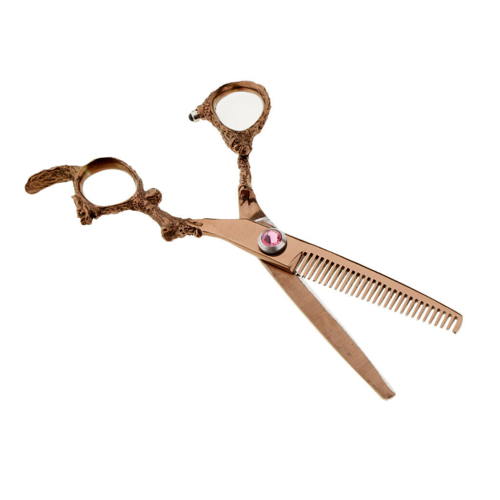 Stainless Steel Barber Hair Cutting Thinning Scissors Shears Tool 6.69" Teeth