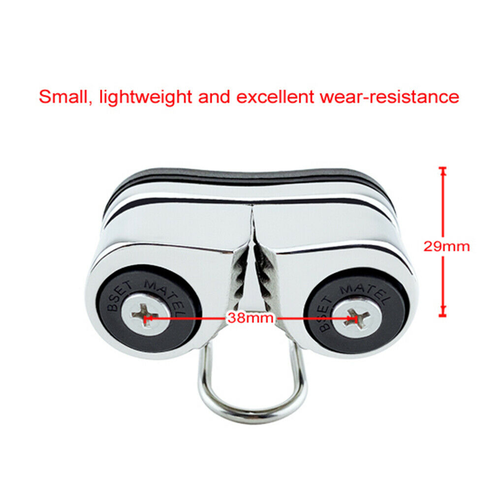Heavy Duty 316 Stainless Steel Boat Bearing Cam Cleat Sailing Cam Cleat