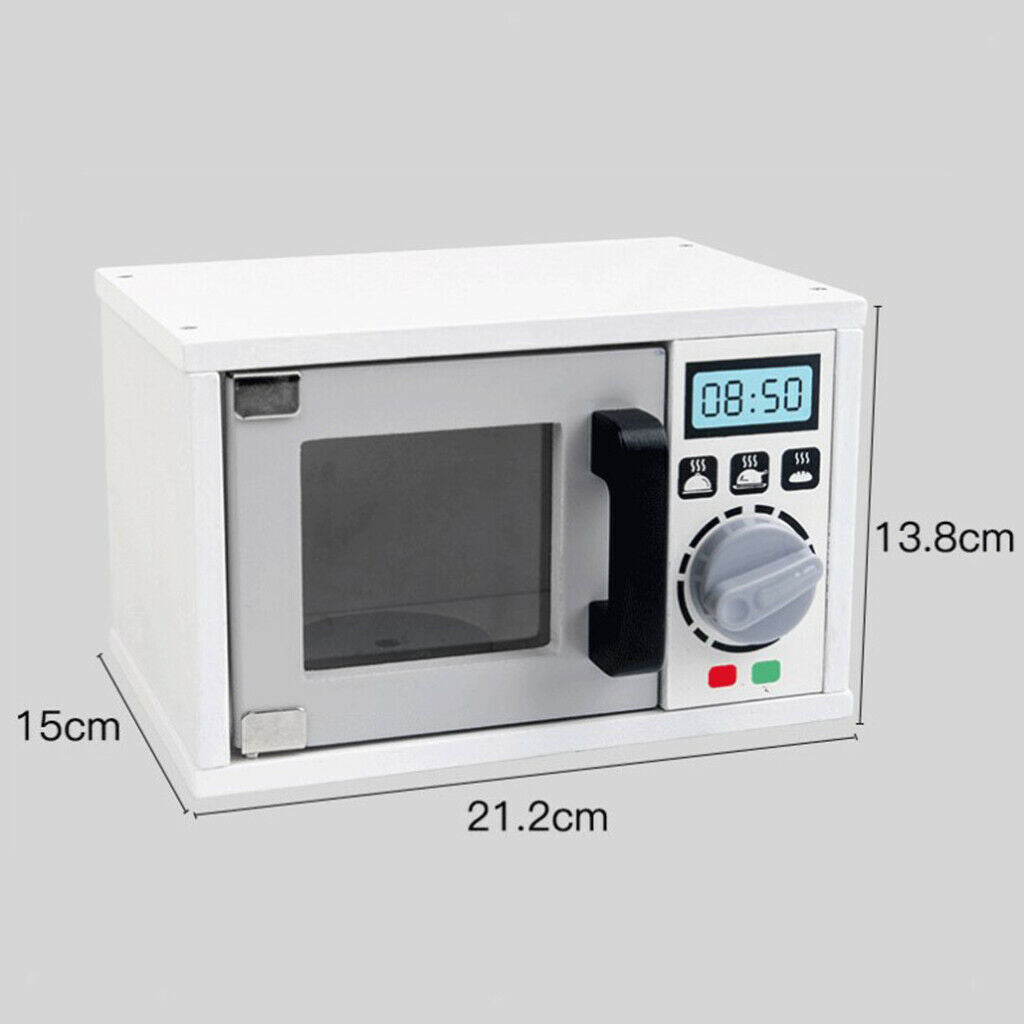 Microwave Oven Toys Children's Developmental Toys Fun Play Game Gift for Boys