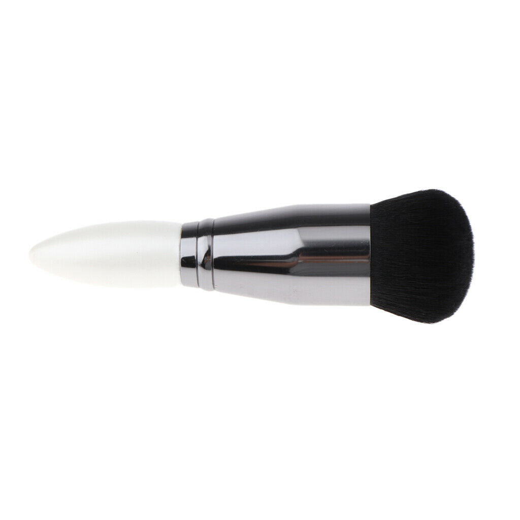 Mini Makeup Powder Brush Cosmetics Tools Multi Color Brush  White