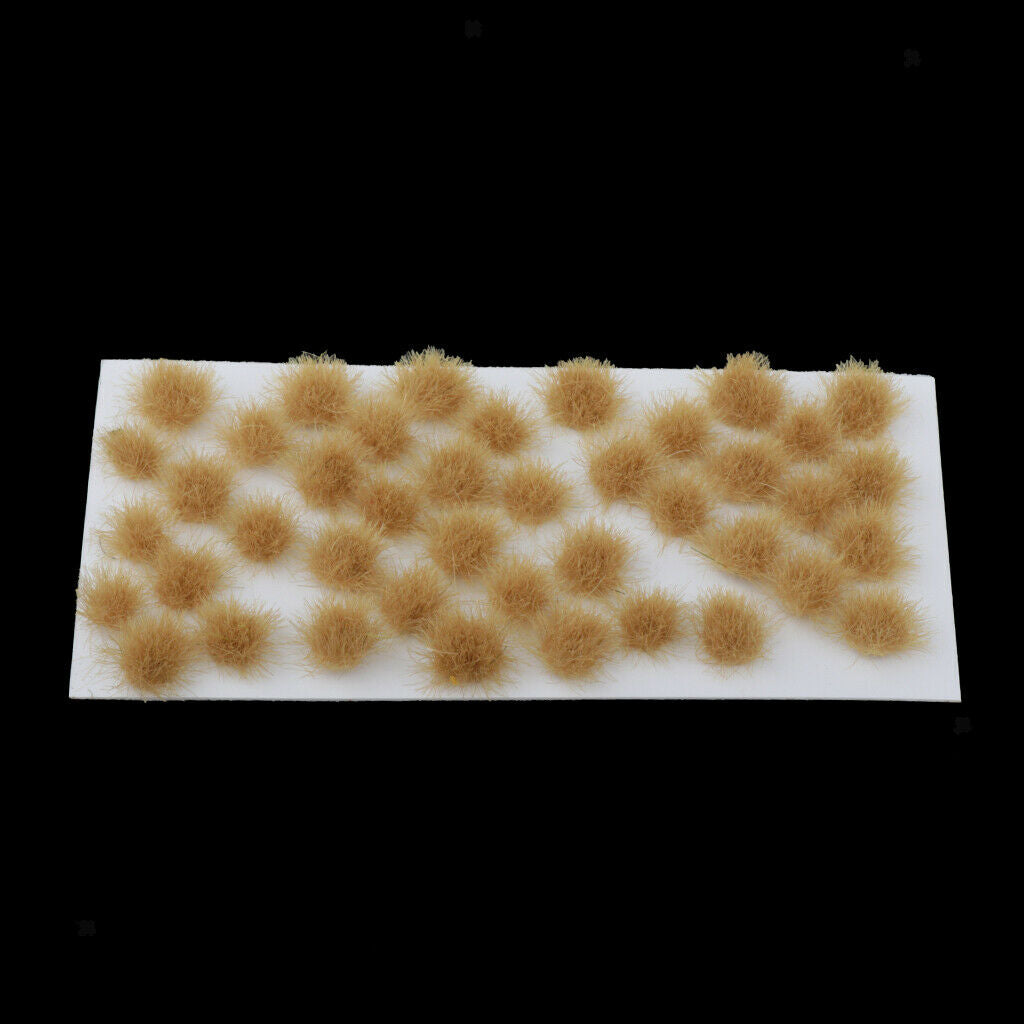 80pcs Studio Grass Tufts 1/72 1/48 1/35 for Making Military Patio Sandtray