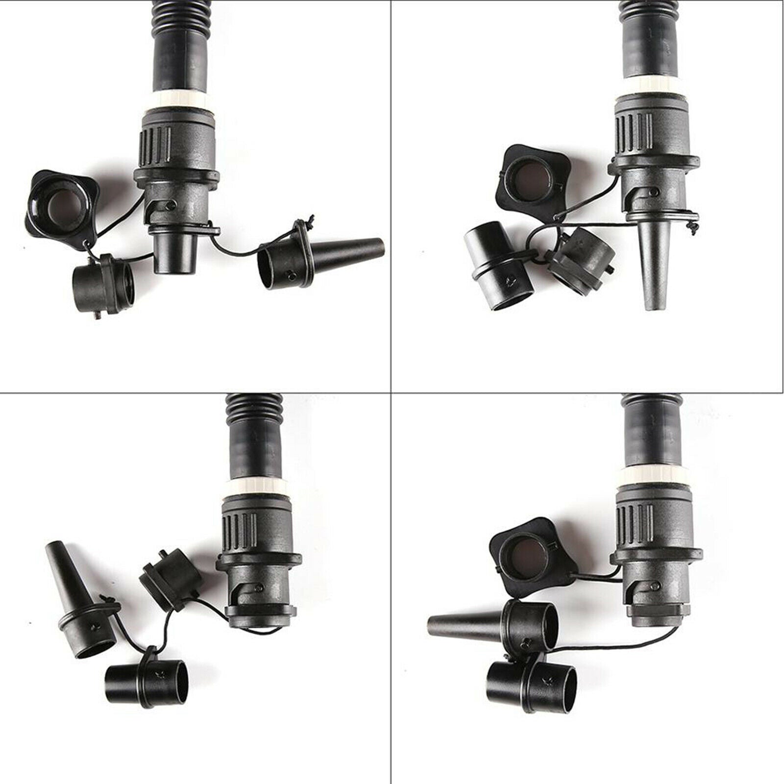 Pump Adapter Inflatable Boat Air Valve Adaptor Paddle Board for Canoe Kayak