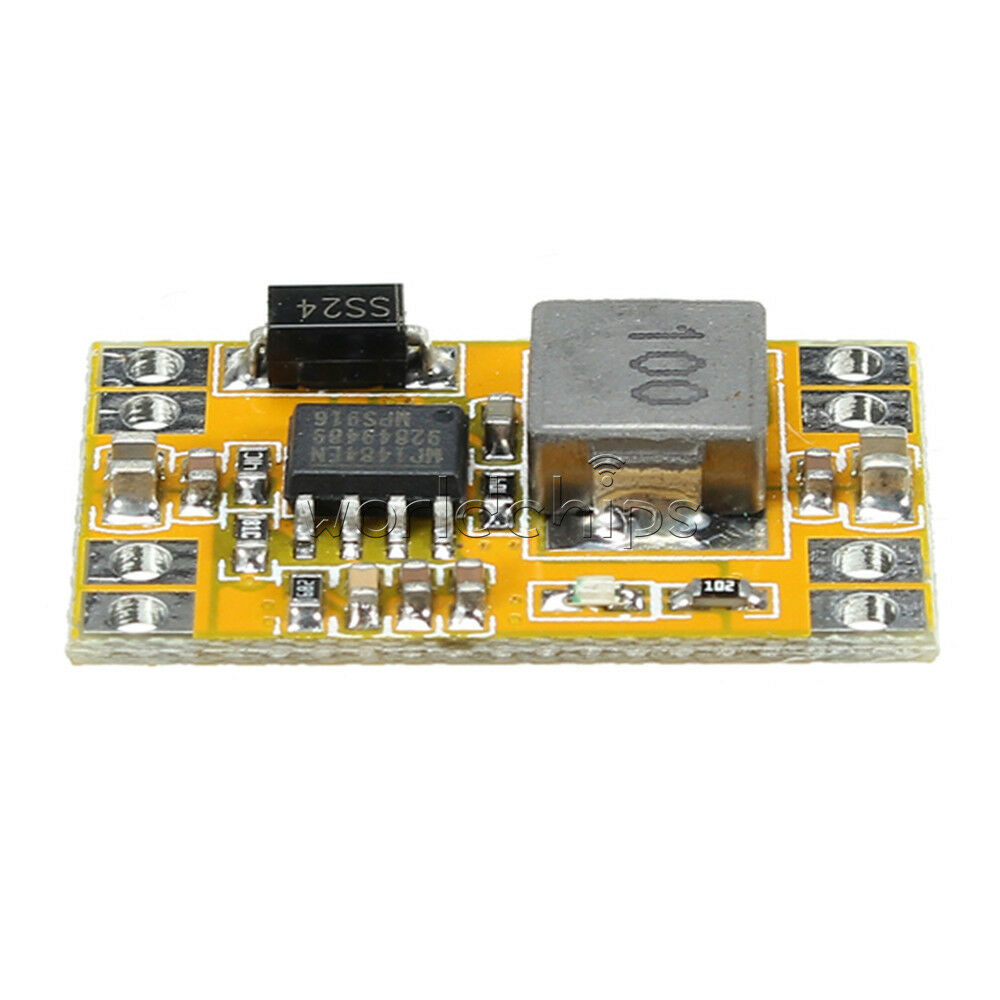 2PCS DC-DC 9V/12V/19V to 5V 3A Buck Step-down USB Charger Power Supply Module