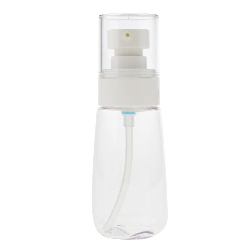 Plastic Refillable Empty Pump Bottles for Lotion Shampoo Travel Containers 60 ml